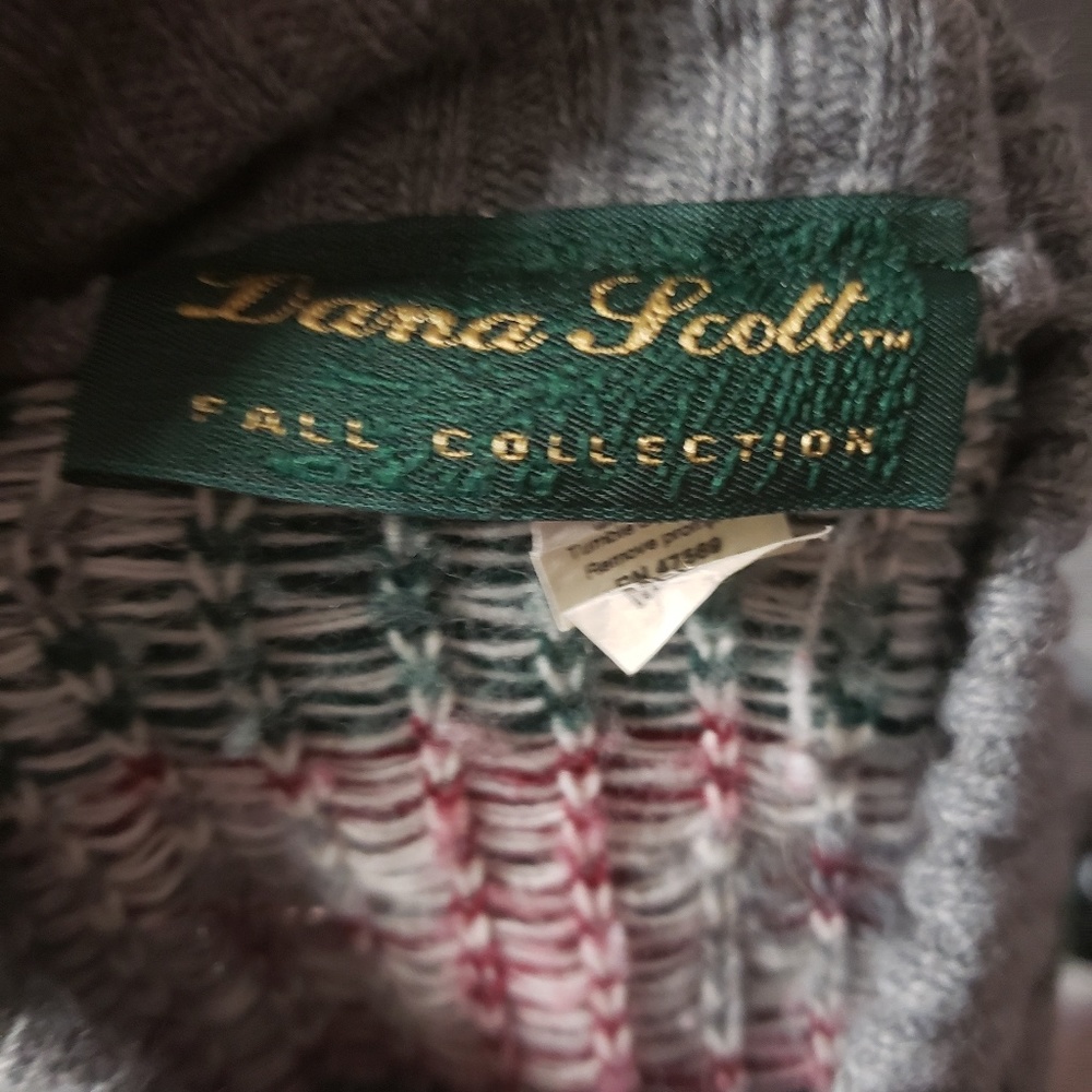 Nwot Dana Scott Fall Collection Sweater View 3